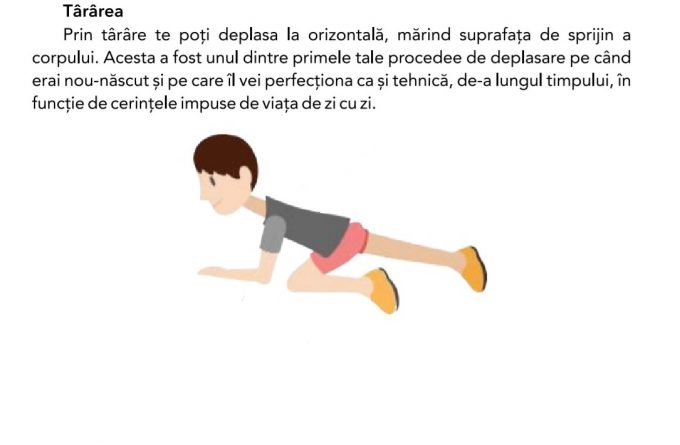 Manualul de sport, sub PSD: copiii de clasa a V-a sunt învățați cum să se târască