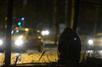 O zi de iarnă printre oamenii străzii