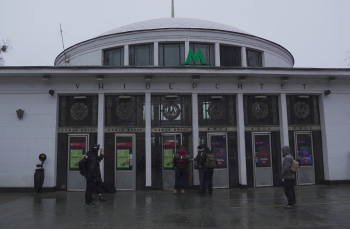 O noapte la metroul din Kiev